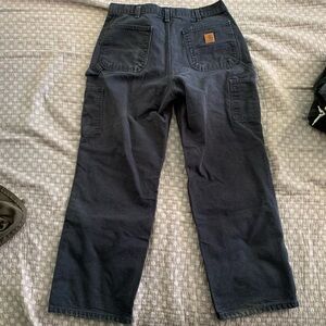 Carhartt Sandstone Duck Pants in Navy Size 34x30